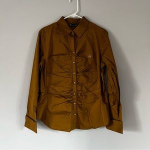 NWT 7th Ave NY&C button up